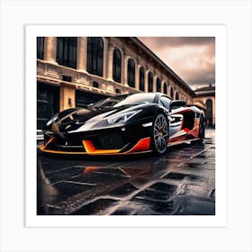 Lamborghini 59 Art Print