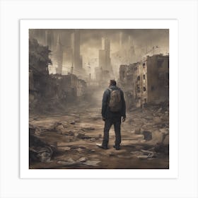 the planet is gone .. Art Print