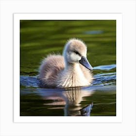 Swan photo 3 Art Print