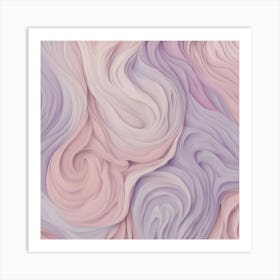 Abstract Wavy Texture 2 Art Print