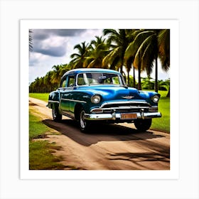 Classic Car In Cuba 5 Art Print