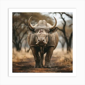 Rhinoceros Art Print