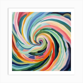 Spiral Swirl Art Print