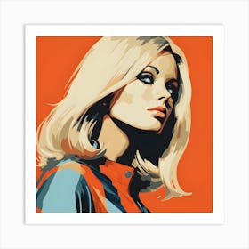 Mod Girl 2 Art Print