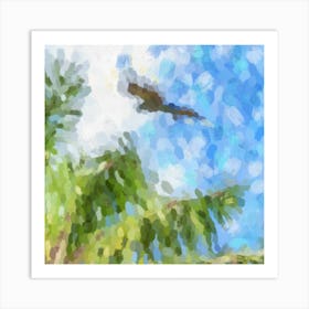 Tropical forest Art Print