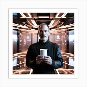 Steve Jobs 87 Art Print