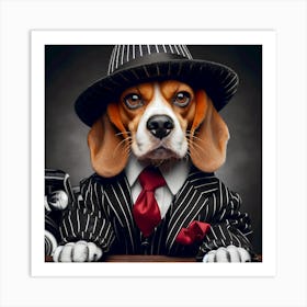 OGD- Original Gangster Dog~ Reimagined 5 Art Print