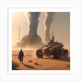 Sandstorm 6 Art Print