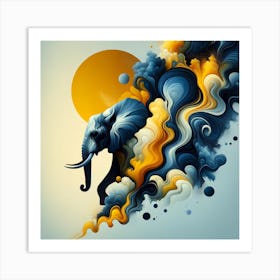 Elephant 04 Art Print