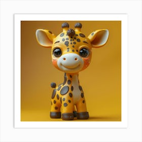 Giraffe 96 Art Print