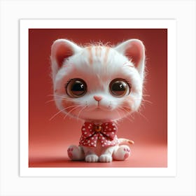 Cute Cat 21 Art Print