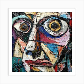 Visage of Vibrance Art Print