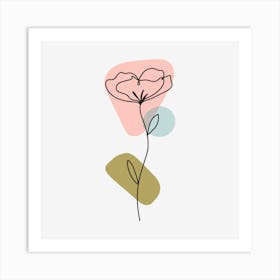 Floral Art 1 Art Print