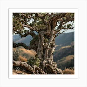 Old Cypress Tree Art Print