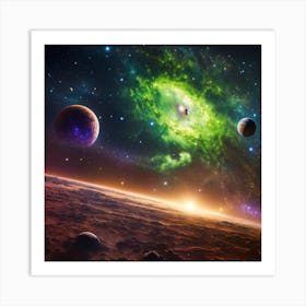 Outer Space Art Print