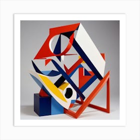 Abstract Sculpture 33 Art Print