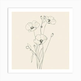 Poppies 54 Art Print