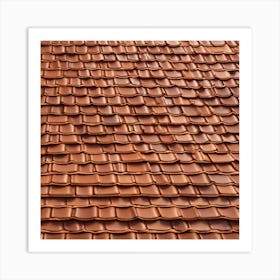 Roof Tiles Art Print