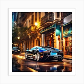 Lamborghini 196 Art Print