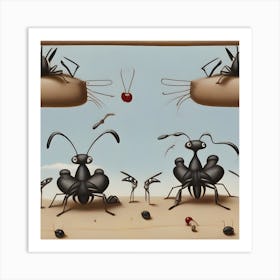 Ants 2 Art Print