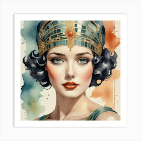 Egyptian Woman Art Print