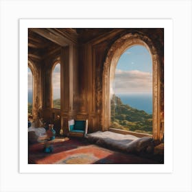 AI-generated dreamscapes: Explore the surreal Art Print