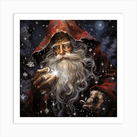 Santa Claus 4 Art Print