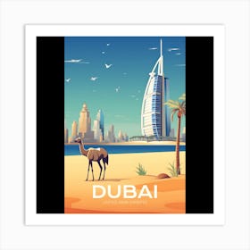 Dubai Art Print