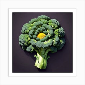 Broccoli 2 Art Print