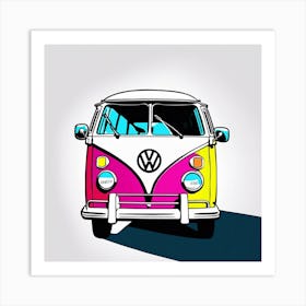 Vw Bus 6 Art Print