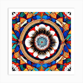 Mandala 77 Art Print