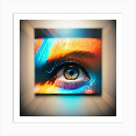 Eye Art Art Print