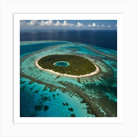 Maldives Art Print