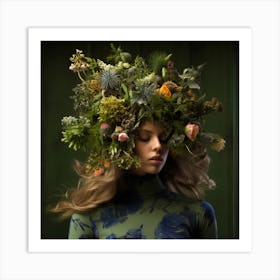 Haelthy 55522 Photo Of A Queen Of Herbs 8201fa55 Aa90 4f49 8a3f 84d9128233bf Art Print