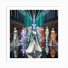 Paris Fashion Week Art Print