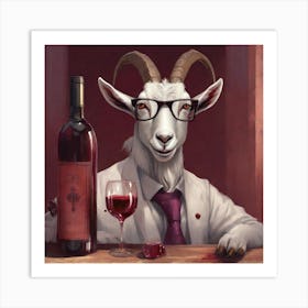 Goatastic Art Print