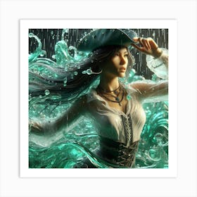 Mermaid 60 Art Print