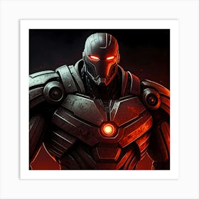 Steel Menace Art Print