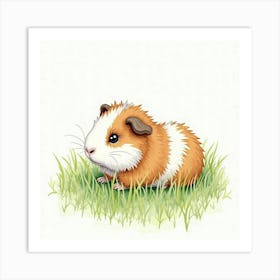 Guinea Pig Art Print