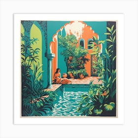 'The Pool' 1 Art Print