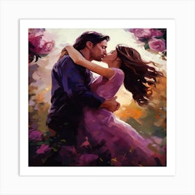 LOVERS Art Print