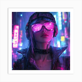 Cyberpunk Art Art Print