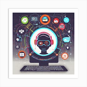 Future Of Technology 1 Art Print