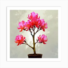 Rhododendron tree Art Print