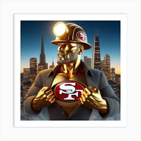 San Francisco 49ers 13 Art Print