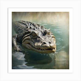 Alligator Art Print