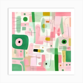 Abstract Painting 301 Art Print