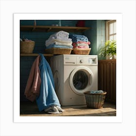 Laundry Room Art Print