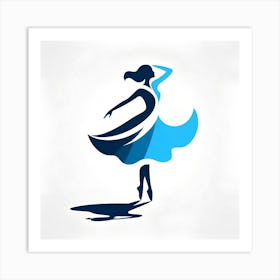 Elegance Dancer art Art Print