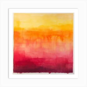 Sunset 4 Art Print